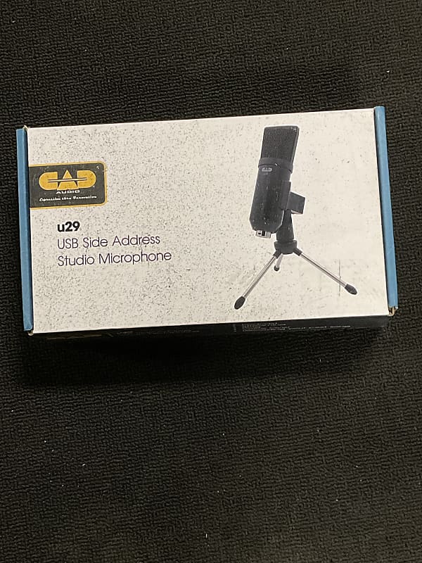 Конденсаторный микрофон CAD U29 Cardioid USB Condenser Microphone конденсаторный микрофон sennheiser profile usb cardioid condenser microphone