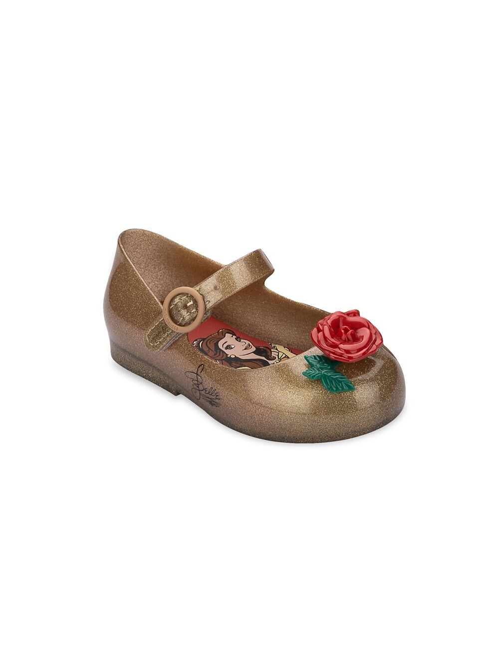 

Кроссовки Little Girl's Mini Sweet Love Princess Belle Mini Melissa, золотой