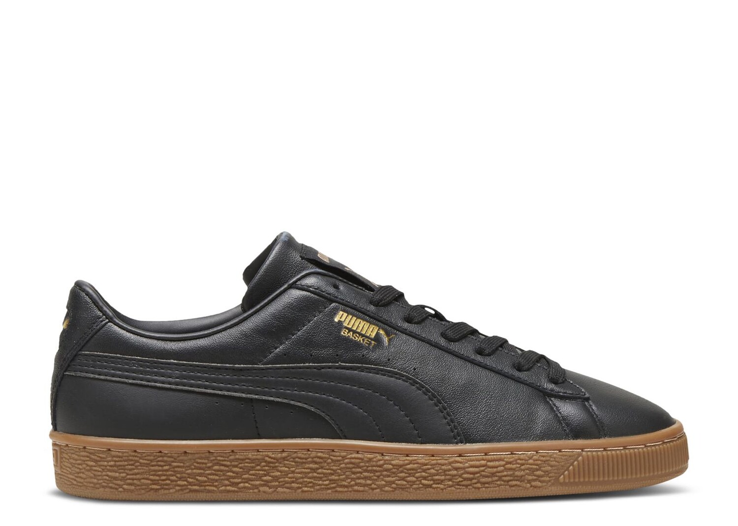 Кроссовки Puma Basket Classic 21 'Black Gold Gum', черный