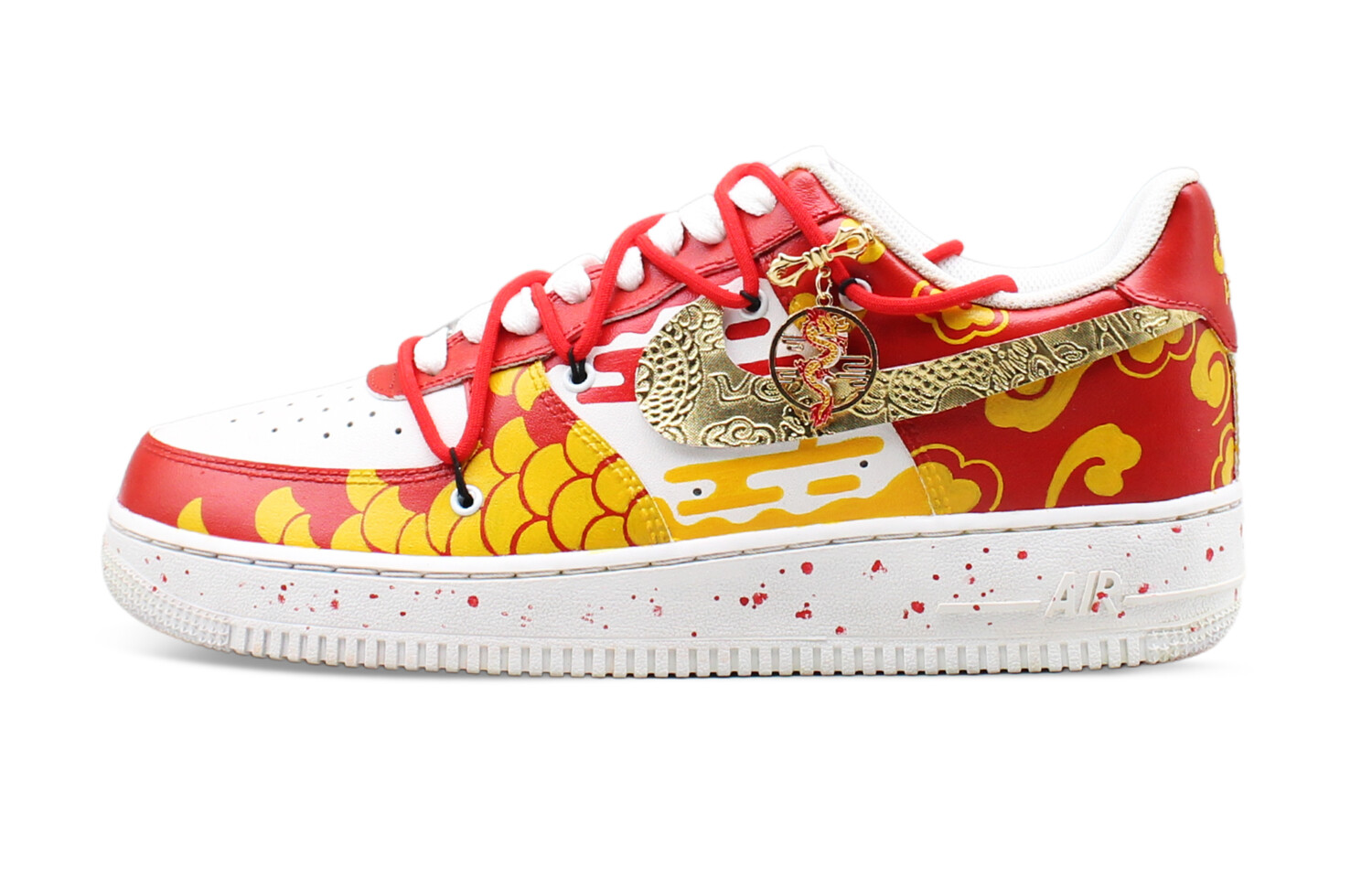 

Мужские кроссовки для скейтбординга Nike Air Force 1, Red