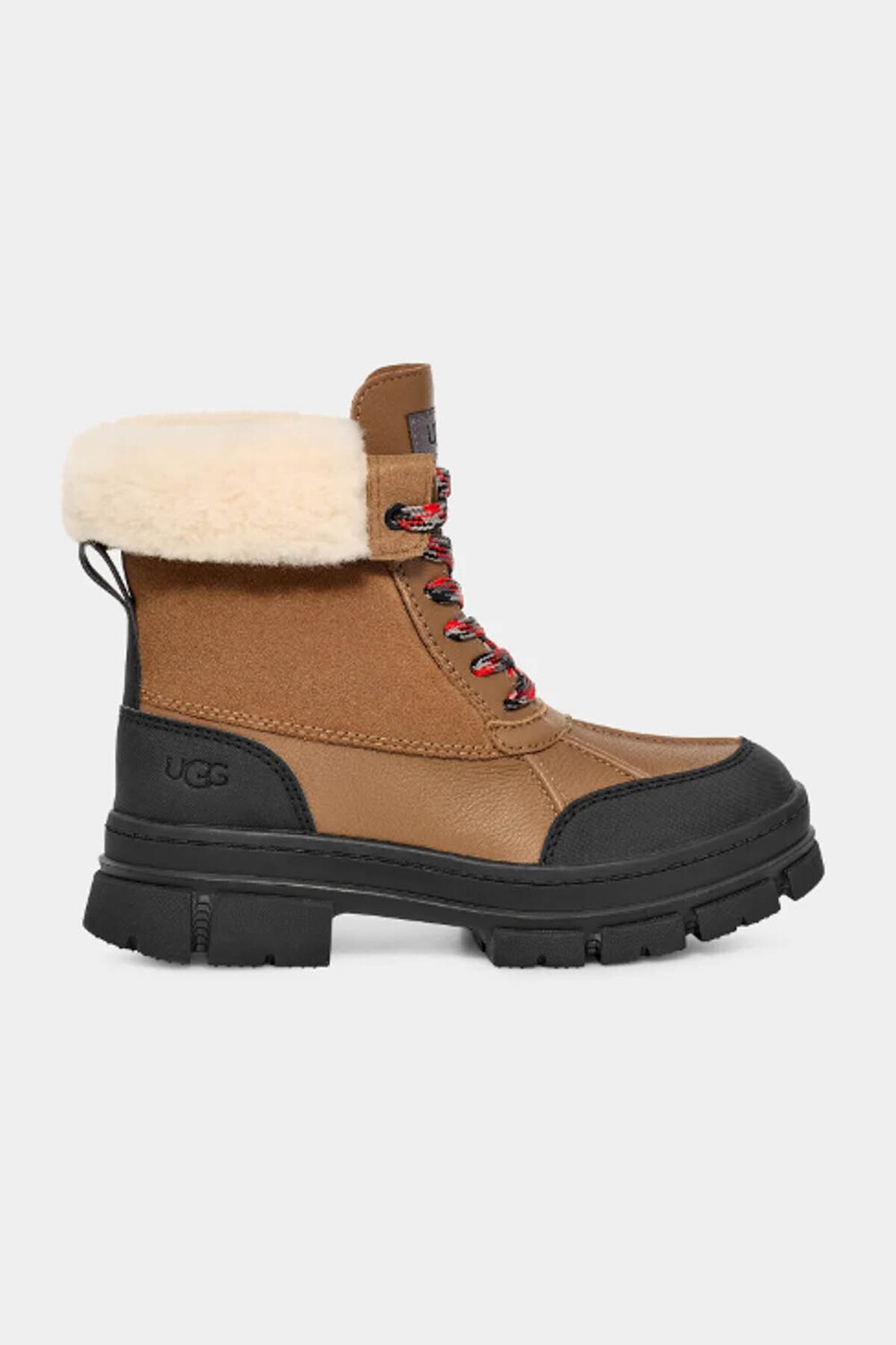 

Ботильоны - Коричневый - Блок UGG, коричневый