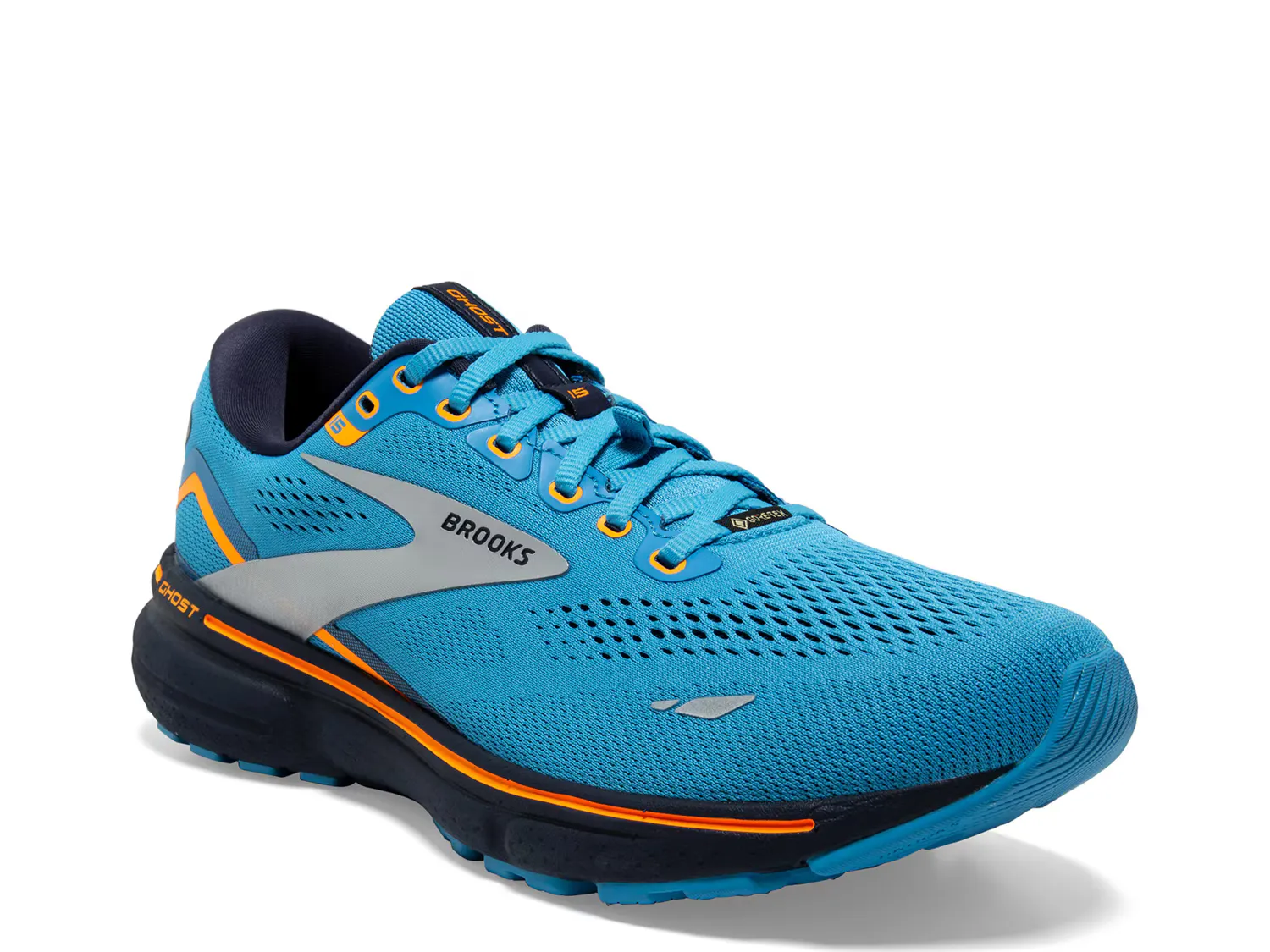 

Кроссовки Ghost 15 GTX Running Shoe Brooks, синий/оранжевый