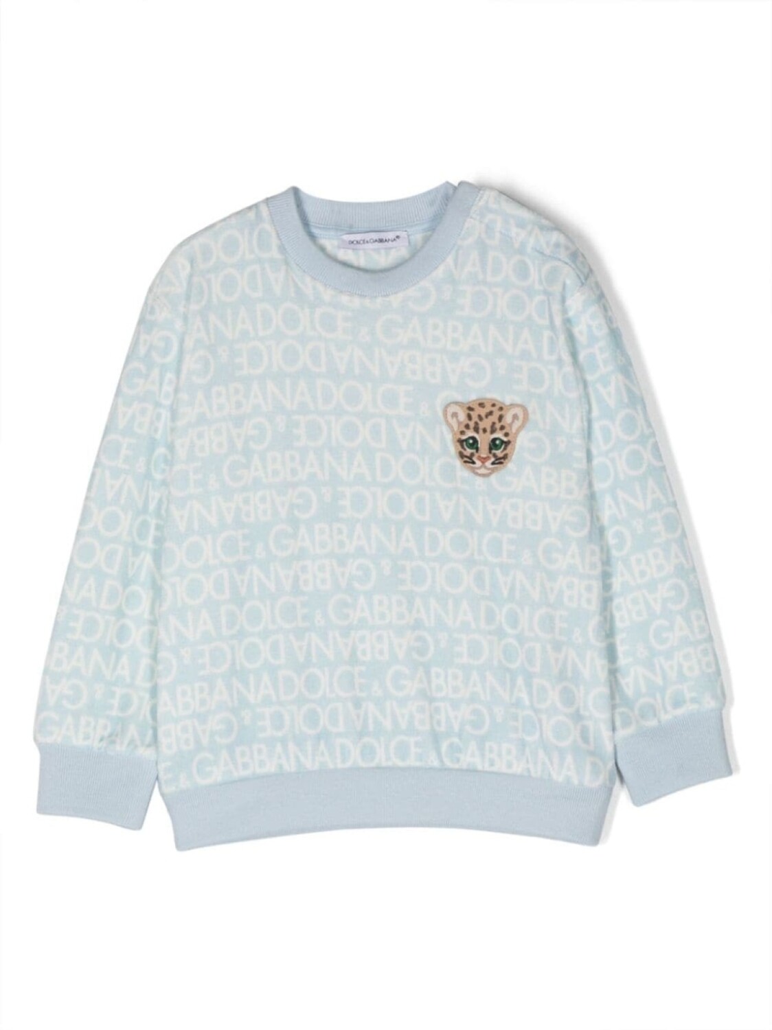 

Толстовка с логотипом Dolce & Gabbana Kids, синий