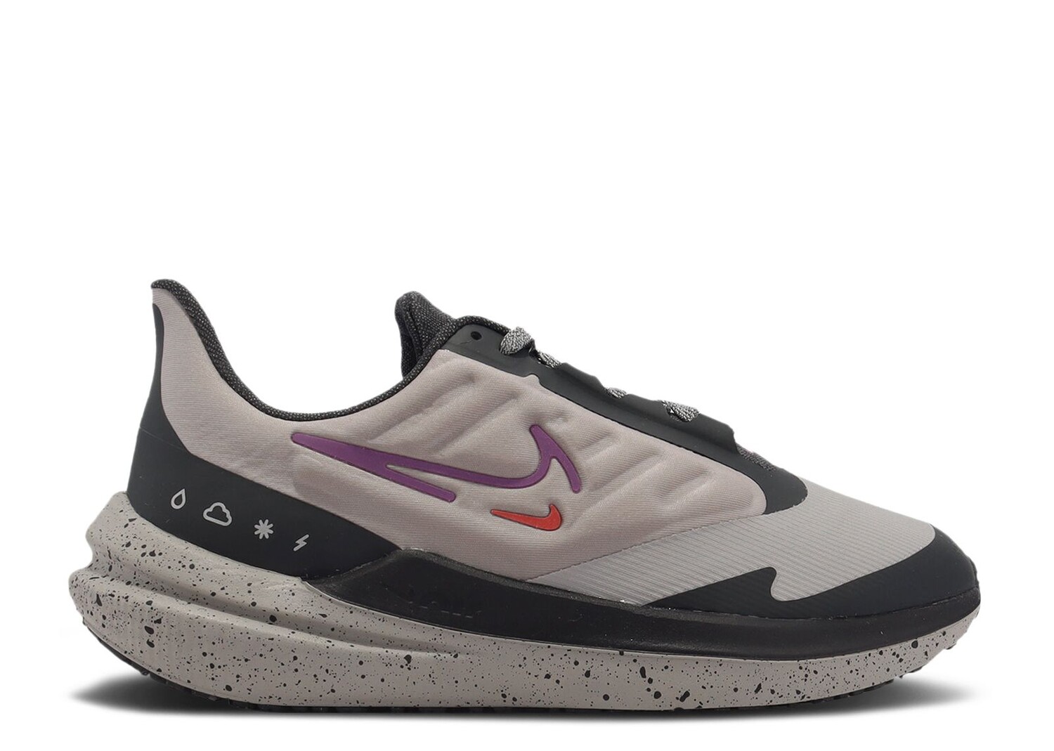 

Кроссовки Nike Wmns Air Winflo 9 Shield 'Cobblestone Vivid Purple', серый