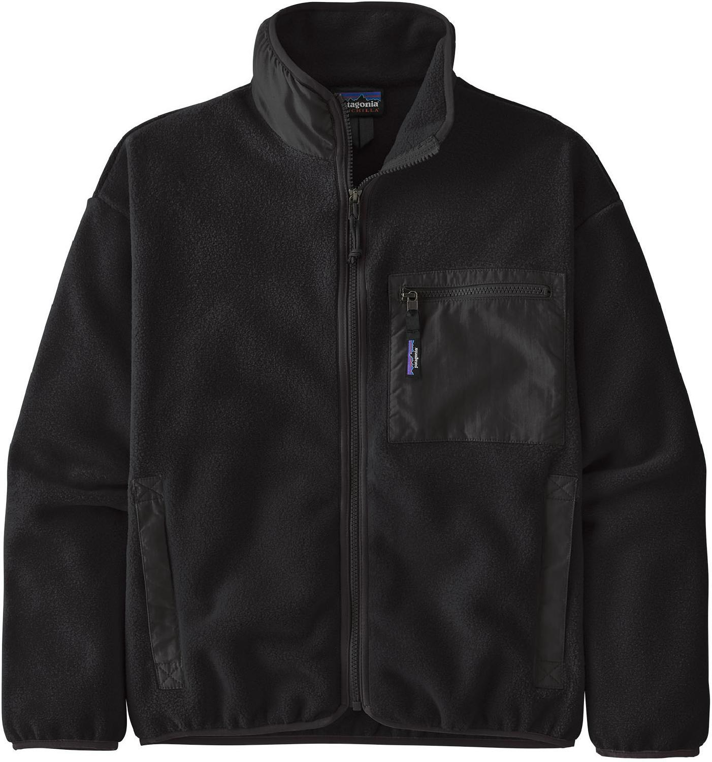 Флисовая куртка Synchilla – женская Patagonia, черный мужская флисовая куртка synchilla patagonia цвет obsidian plum