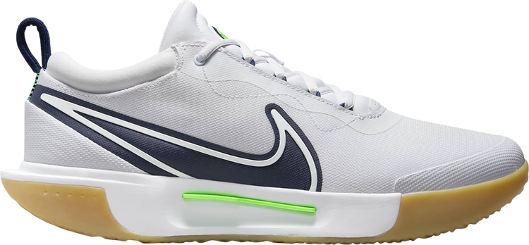 

Кроссовки NikeCourt Zoom Pro 'White Midnight Navy Gum', белый