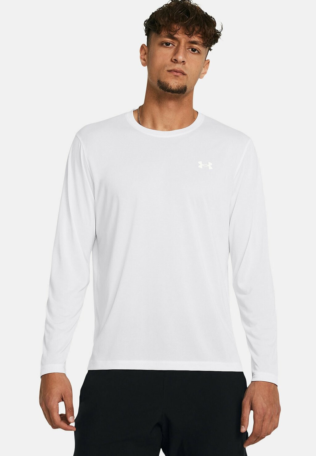 

Топ с длинными рукавами LAUNCH Under Armour, белый