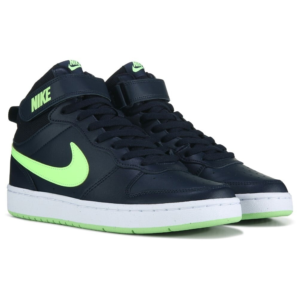 

Детские высокие кеды Court Borough 2 Big Kid Nike, синий