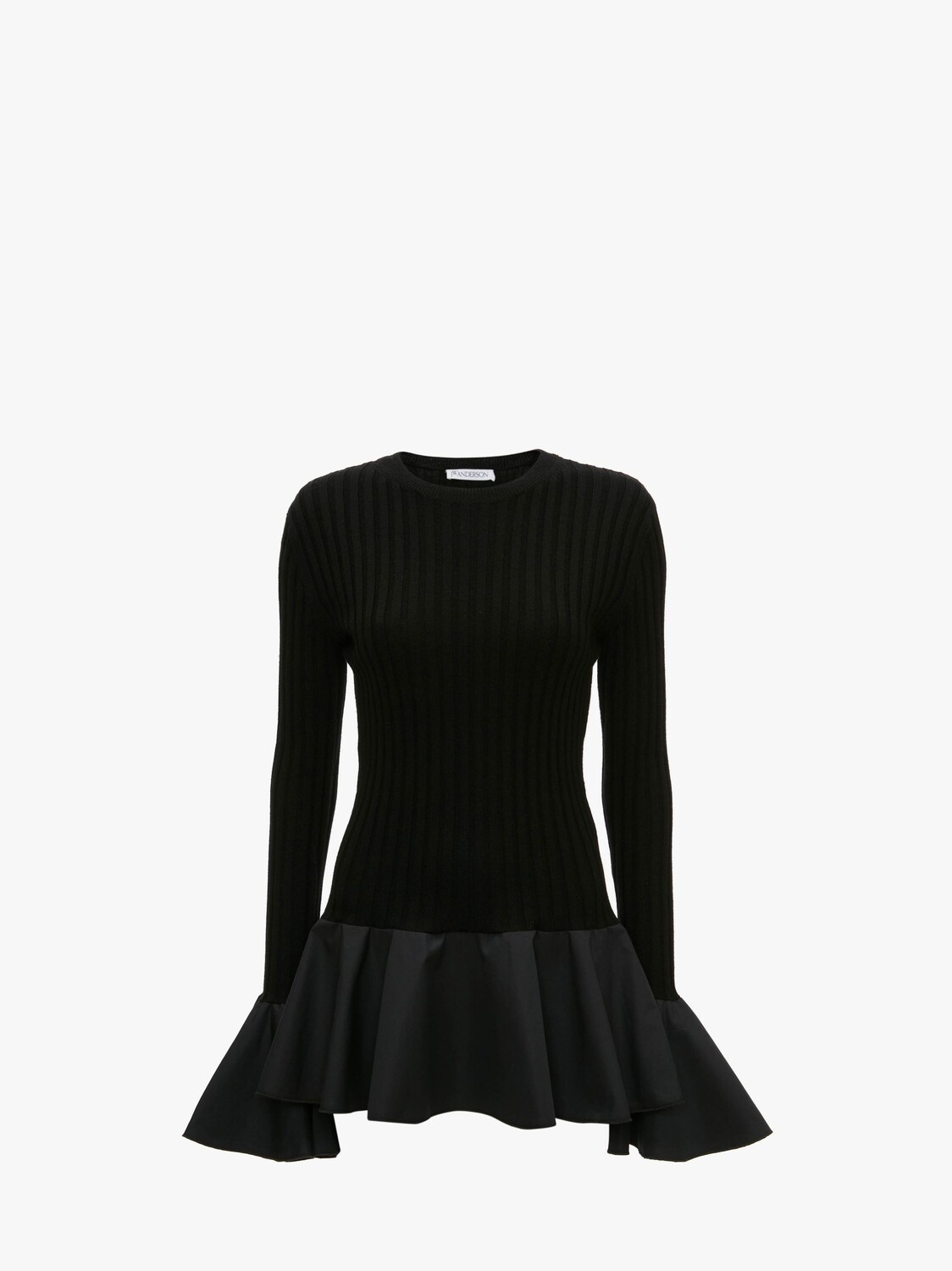 

Плетенный топ JW Anderson, черный