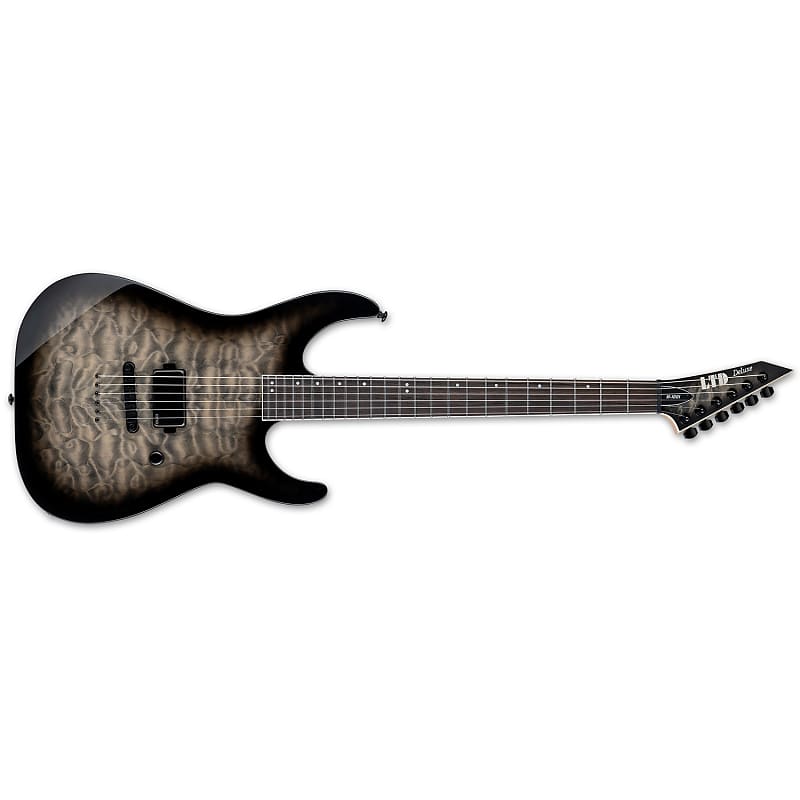 цена Электрогитара ESP LTD M-1000NT Guitar, Macassar Ebony Fretboard, EMG Pickup, Charcoal Burst