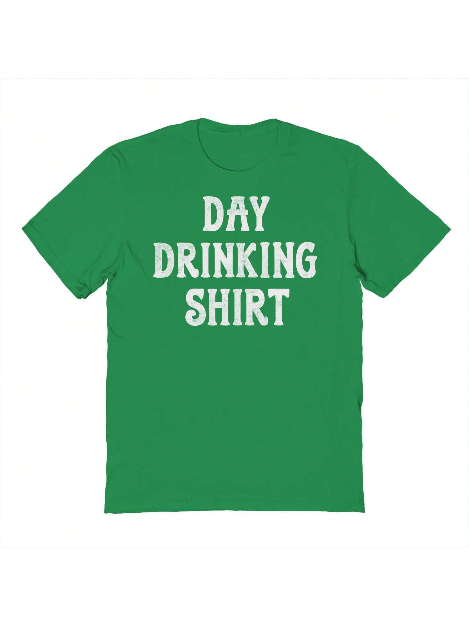 Социальная коллективная дневная рубашка для питья с рисунком газона, зеленый