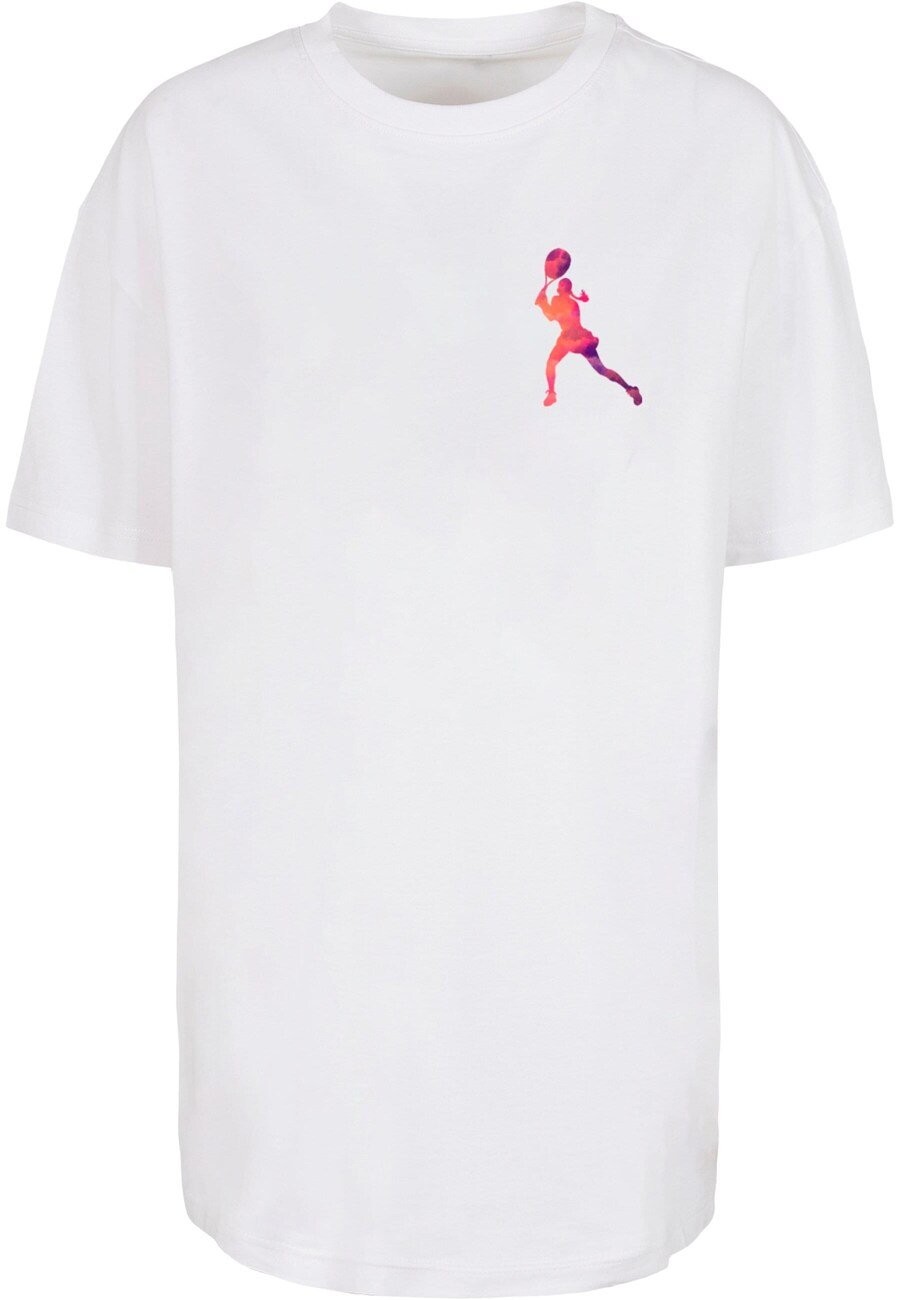 

Футболка Merchcode TENNIS WOMAN SILHOUETTE, белый