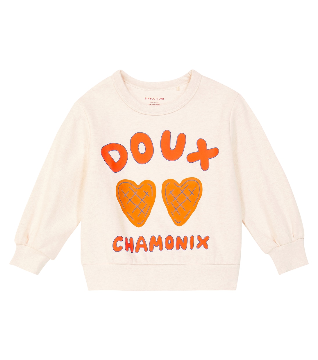 

Толстовка doux chamonix из хлопка Tinycottons, серый