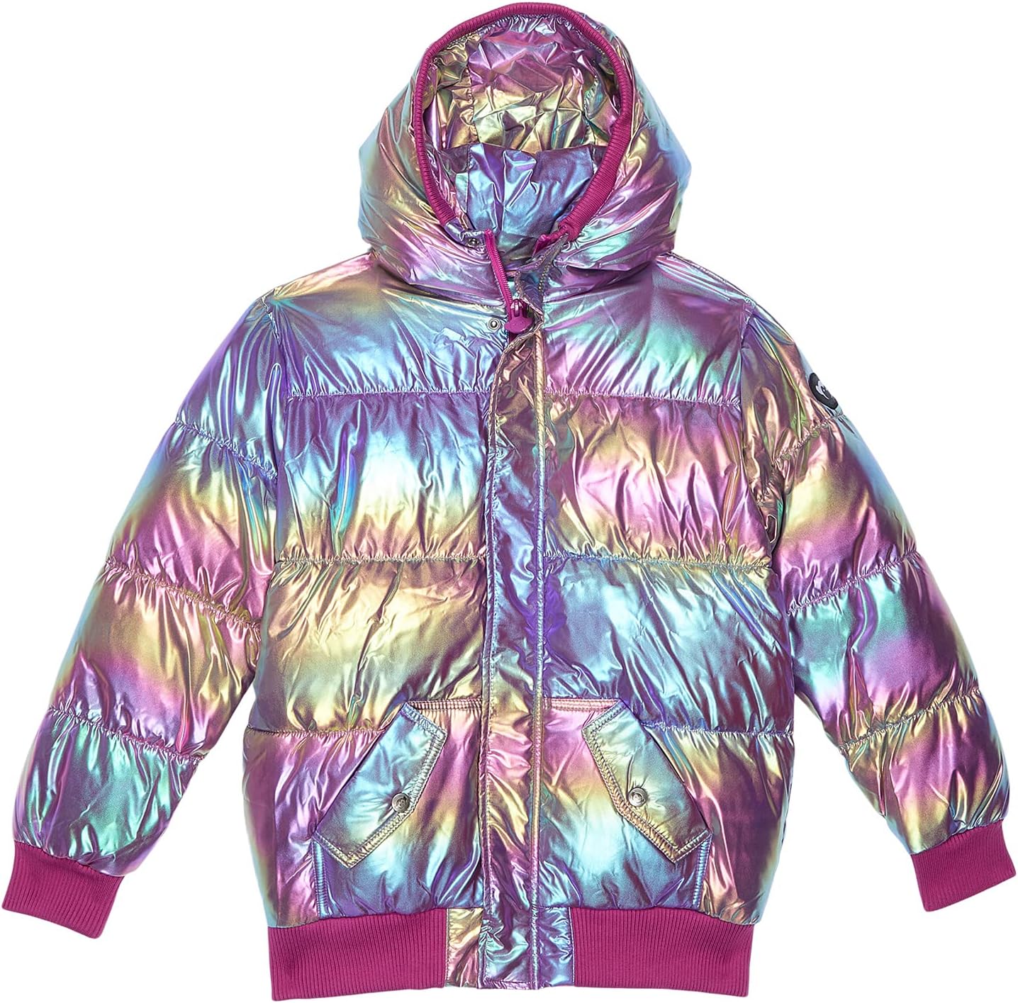 

Пальто Appaman Puffy Insulated and Hooded Coat, цвет Code Pink