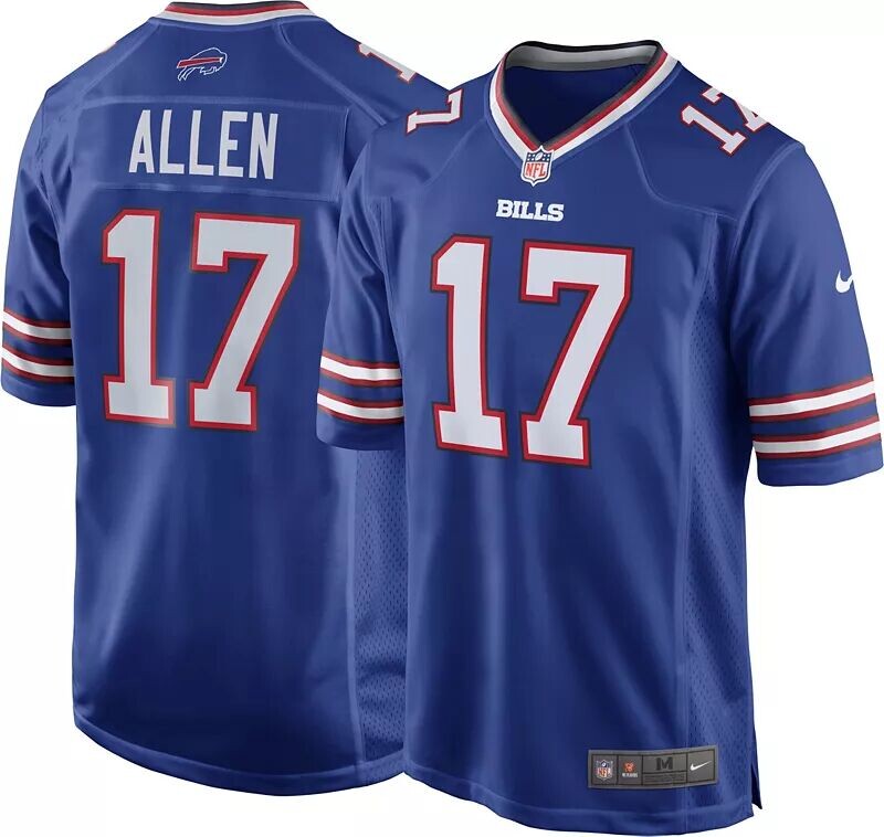 

Мужская майка Nike Buffalo Bills Josh Allen #17 Royal Game