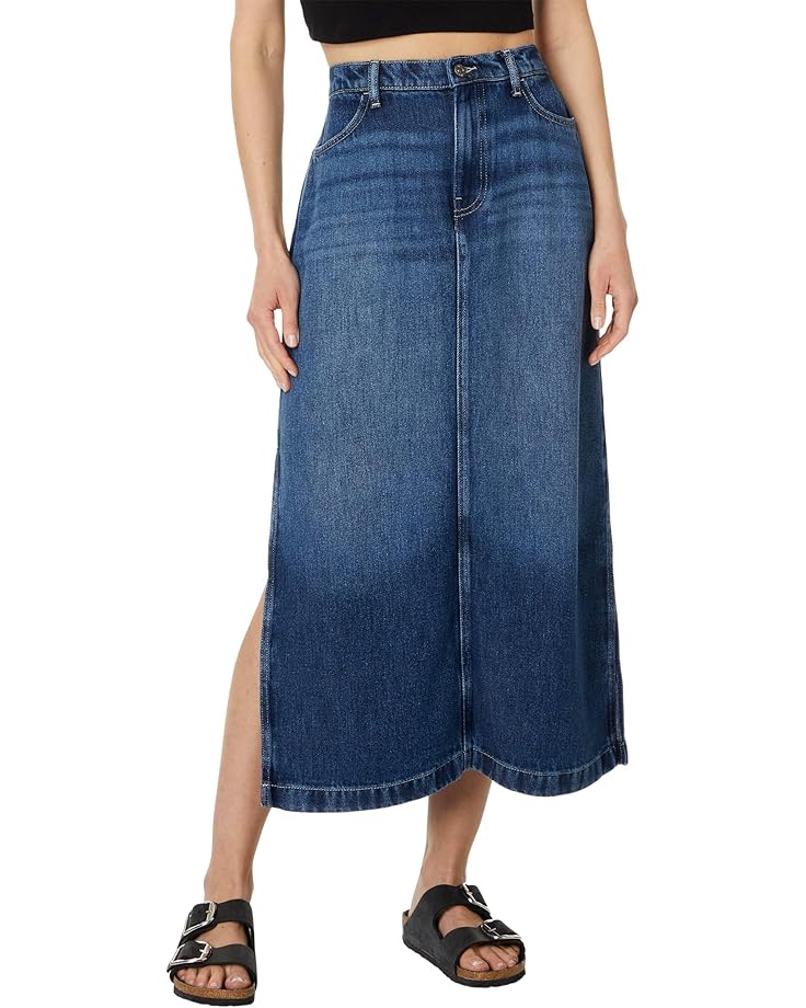 

Юбка 7 For All Mankind Midi Denim Skirt, цвет Wayne