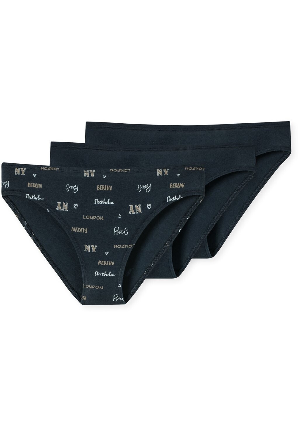 

Трусы 3-PACK Schiesser, цвет nachtblau
