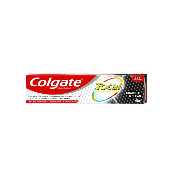 Зубная паста Colgate Total Charcoal & Clean 75 мл