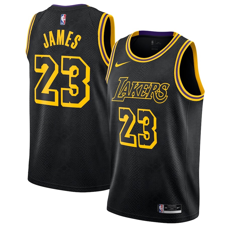 

Джерси Nike Los Angeles Lakers, черный