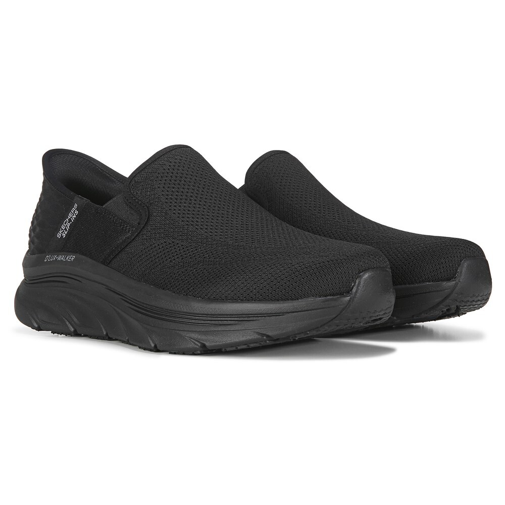 

Мужские слипоны D'Lux Walker Oxford Wide Slip On Skechers, черный