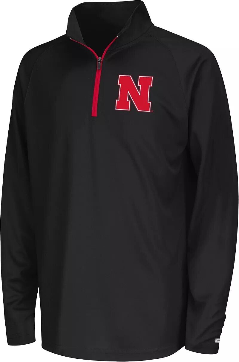 

Colosseum Молодежная куртка Nebraska Cornhuskers Scarlet Draft на молнии