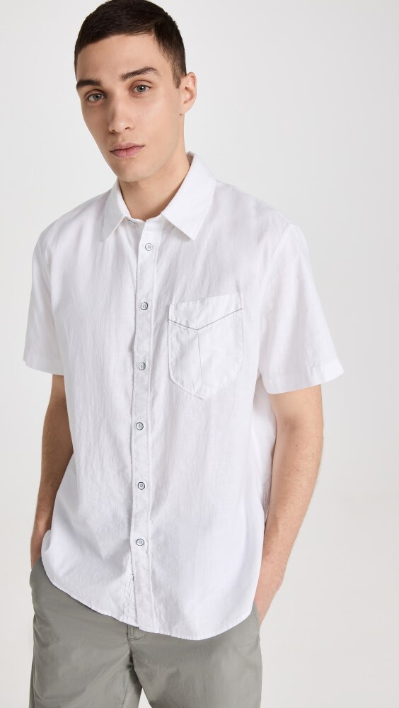 

Рубашка Rag & Bone Arrow, белый