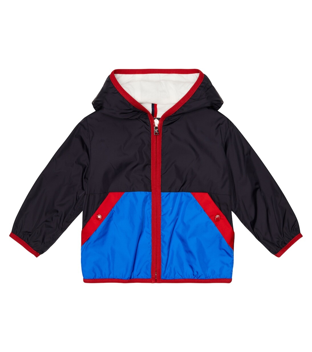 

Детская куртка-бурхоу Moncler Enfant, мультиколор