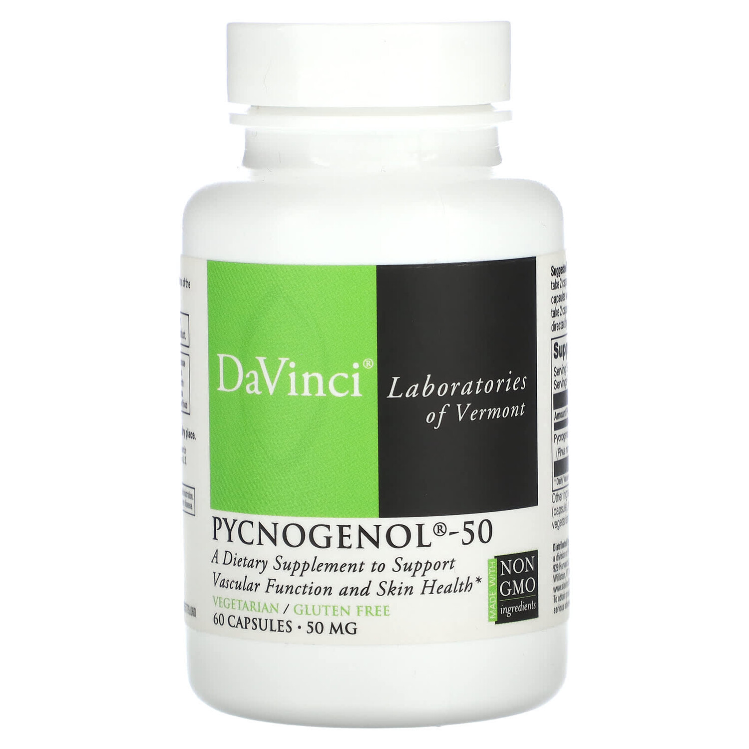 

Пикногенол-50, 50 мг, 60 капсул, DaVinci Laboratories of Vermont