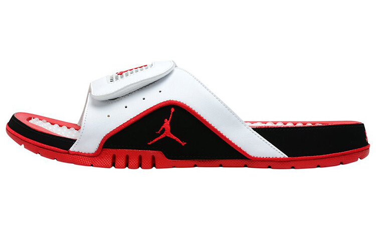 

Jordan Hydro 4 Retro Белый огненно-красный