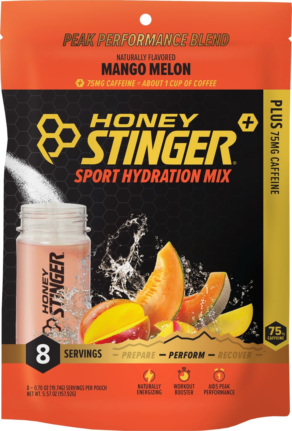 

Спортивная увлажняющая смесь Honey Stinger