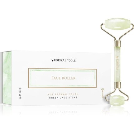 

KORIKA Tools Face Roller Green Jade Stone - ролик для массажа лица Korika Tools