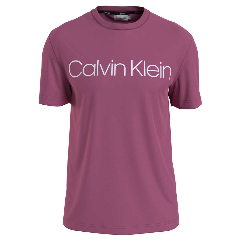 

Футболка с коротким рукавом Calvin Klein Cotton Front Logo, фиолетовый