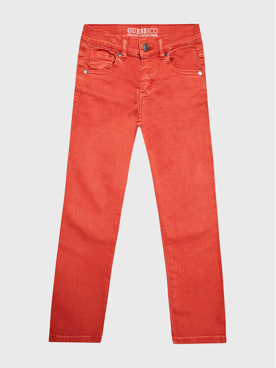 

Джинсы скинни Guess, красный