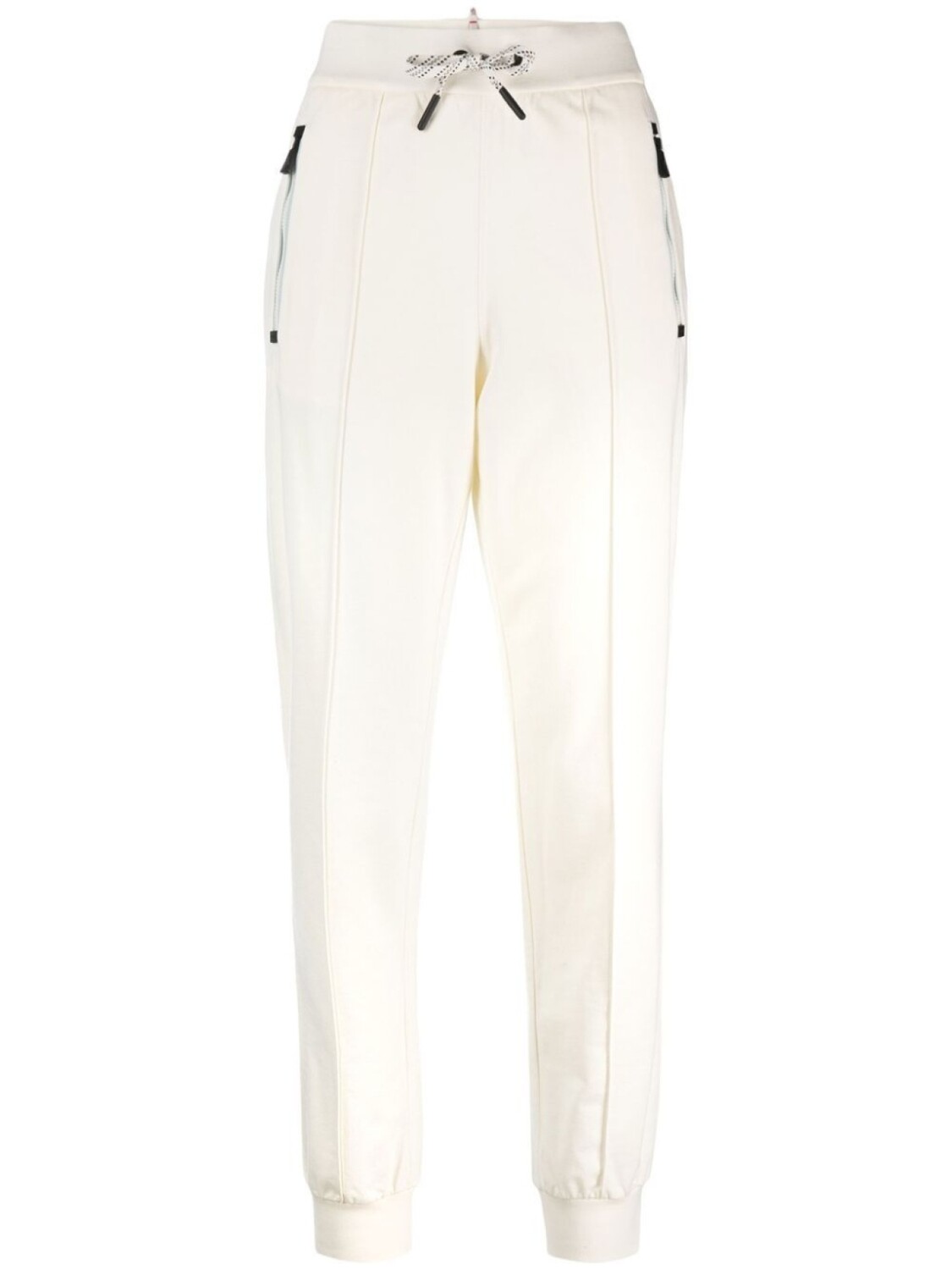 

Moncler Grenoble спортивные брюки с кулиской, нейтральный цвет