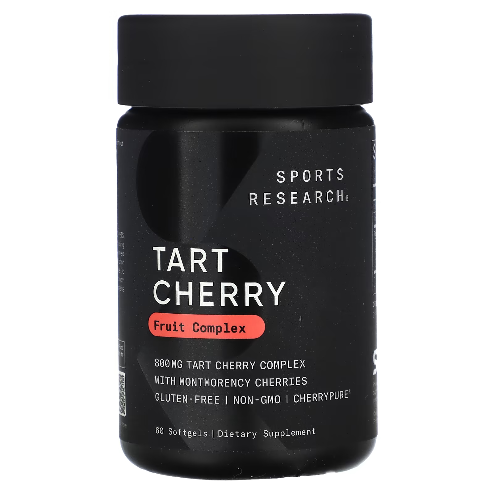 Sports Research Tart Cherry Fruit Complex 800 мг 60 мягких таблеток sports research концентрат голубики 800 мг 60 мягких таблеток