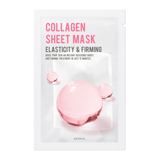 Укрепляющая и эластичная тканевая маска с коллагеном 22мл Eunyul Collagen Sheet Mask