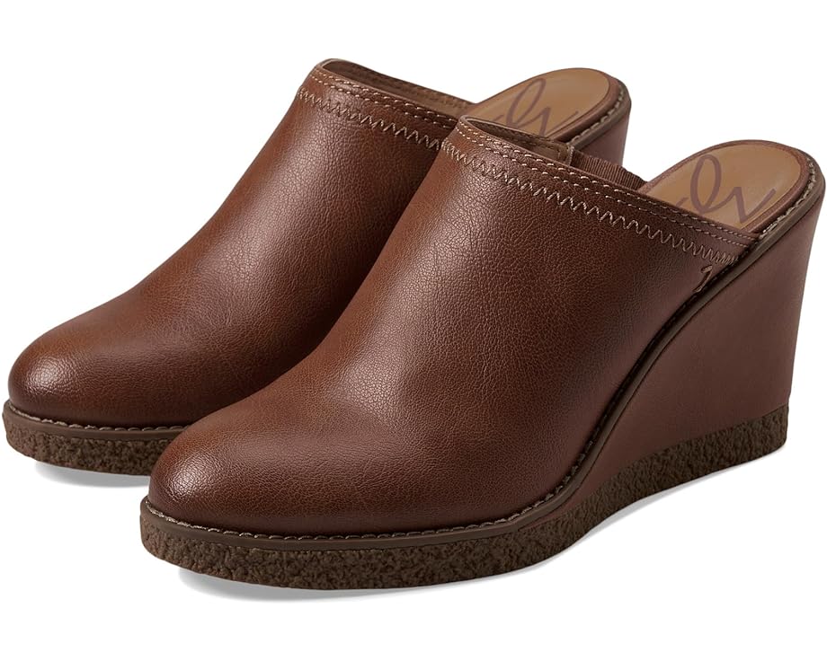 

Сабо ZODIAC Isa-Wedge, цвет Cognac Brown Synthetic