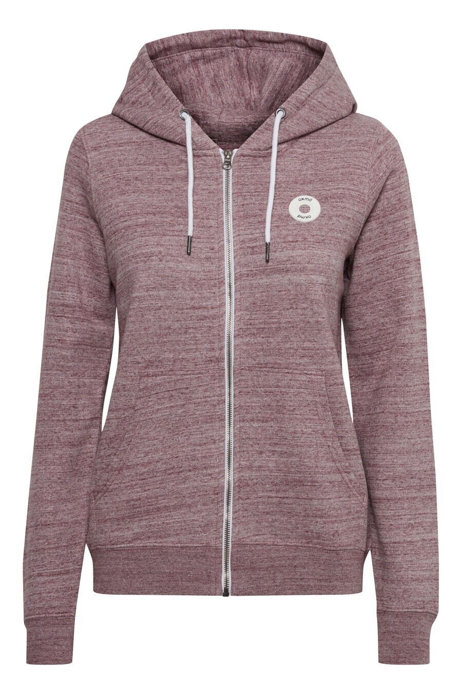 

Худи Oxmo Zip-Up Hoodie HELNA, цвет mottled brown