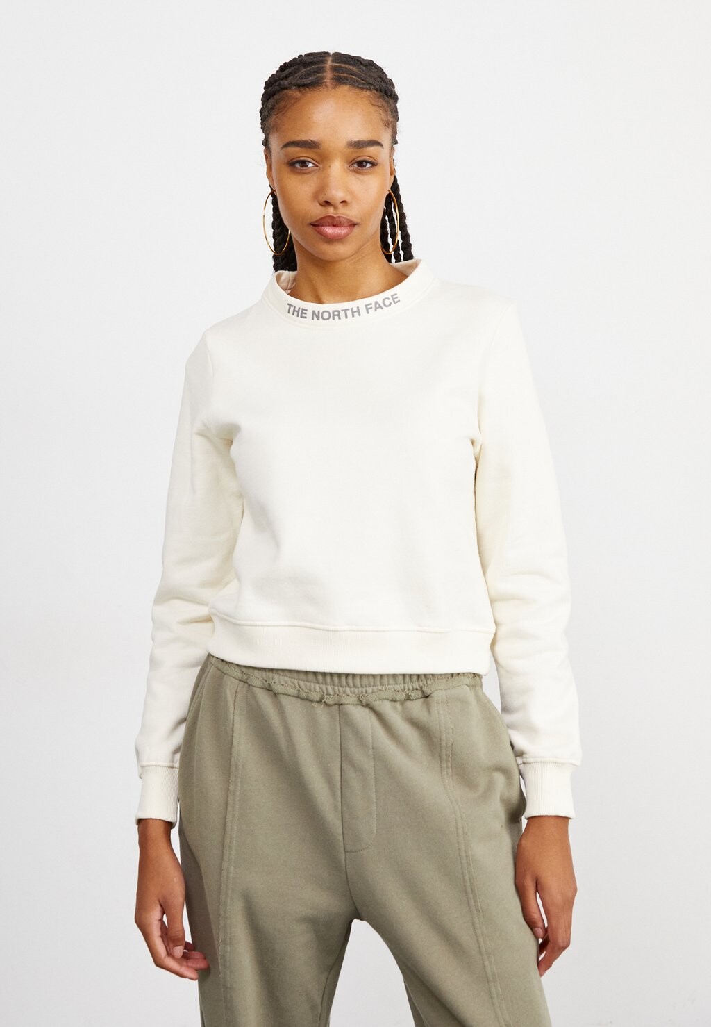 

Толстовка ZUMU CREW The North Face, цвет white dune
