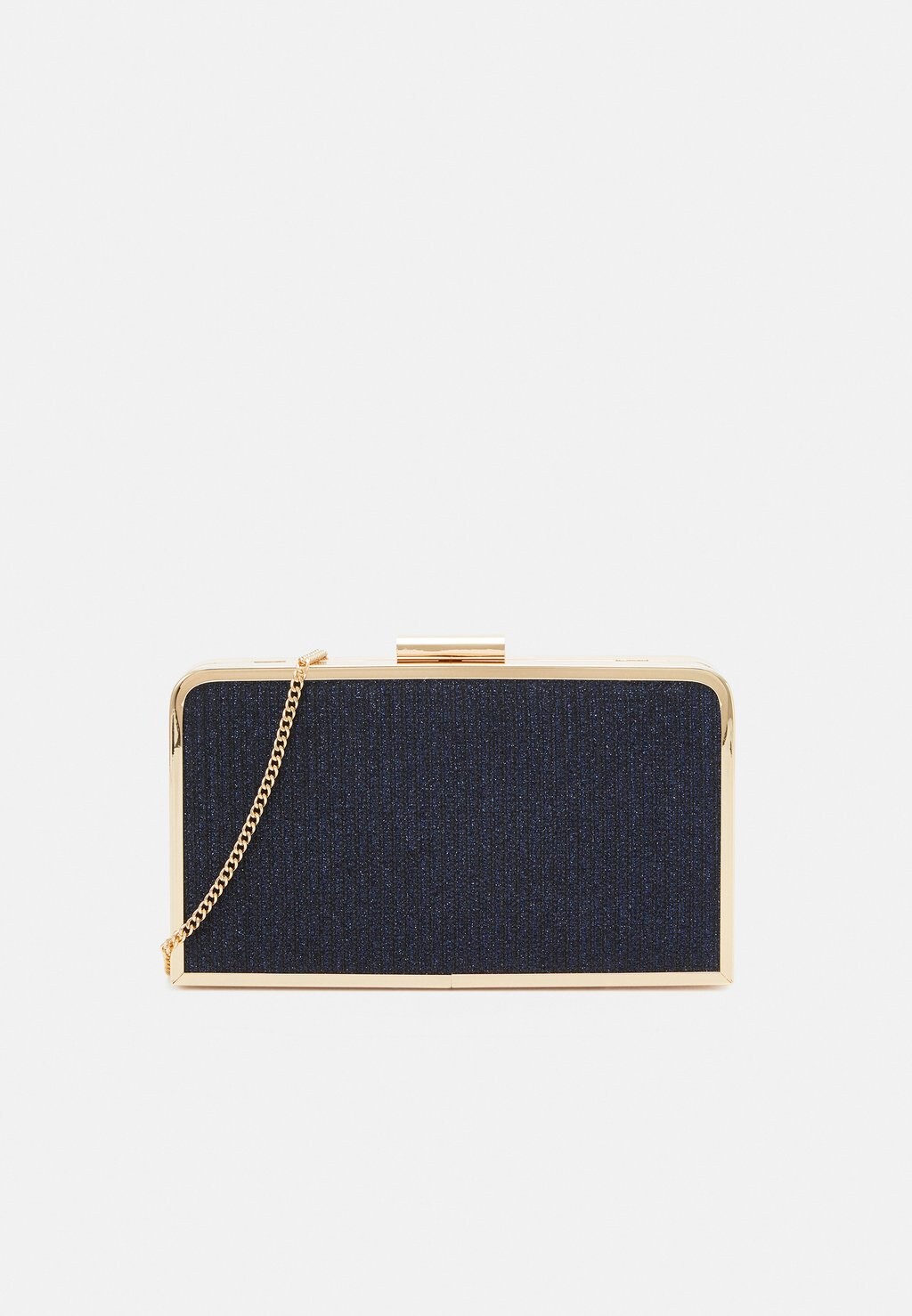 

Клатч KIARA SPARKLE CURVE HARDCASE Forever New, темно-синий