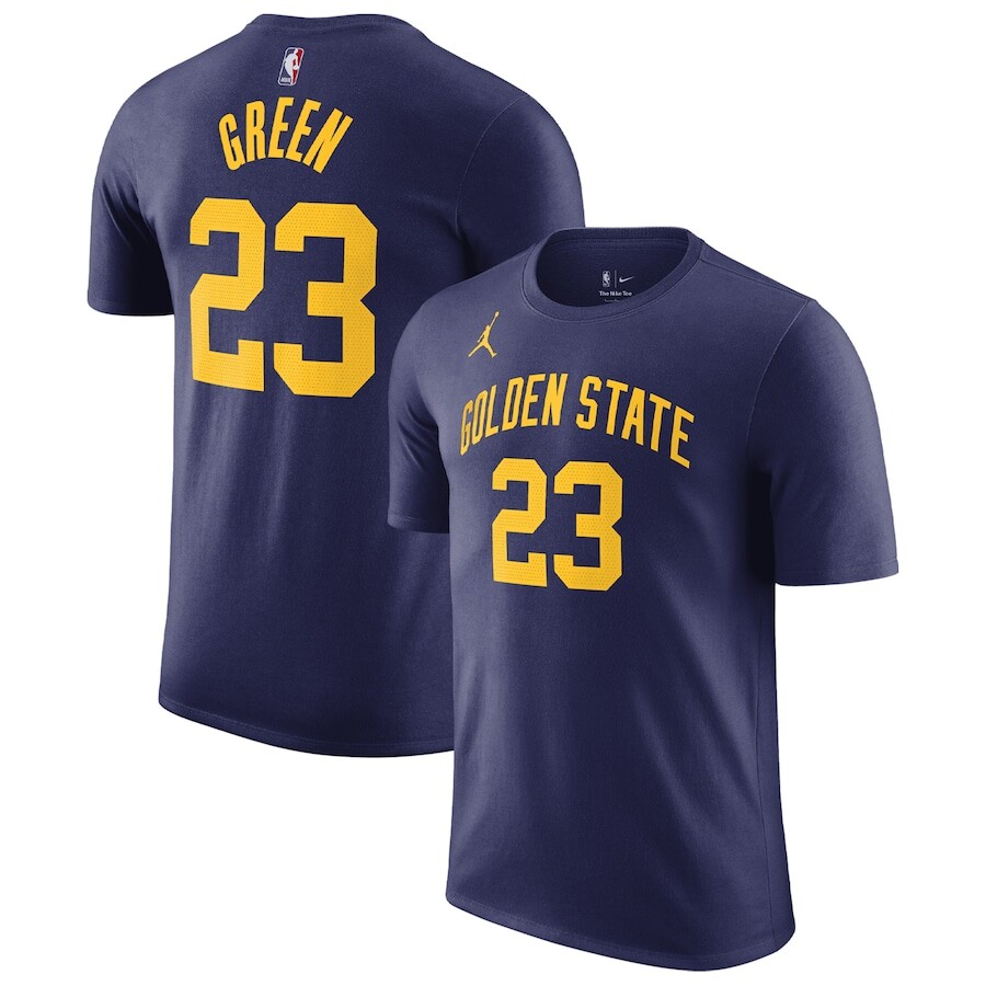 

Футболка с коротким рукавом Jordan Brand Golden State Warriors, нави