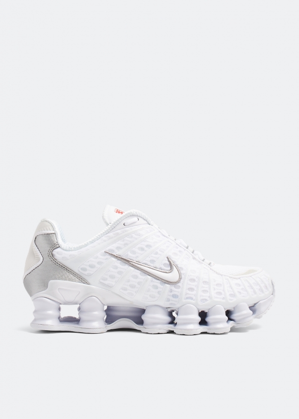 Кроссовки Nike Shox TL, белый кроссовки nike supreme x shox ride 2 white белый