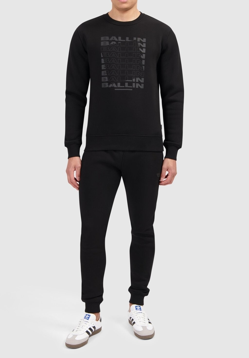 

Толстовка REGULAR FIT CREWNECK LS Ballin, черный