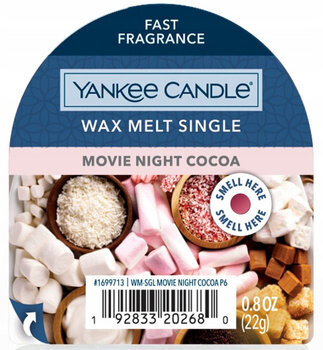 

Yankee Candle Classic Wax Movie Night какао 22г