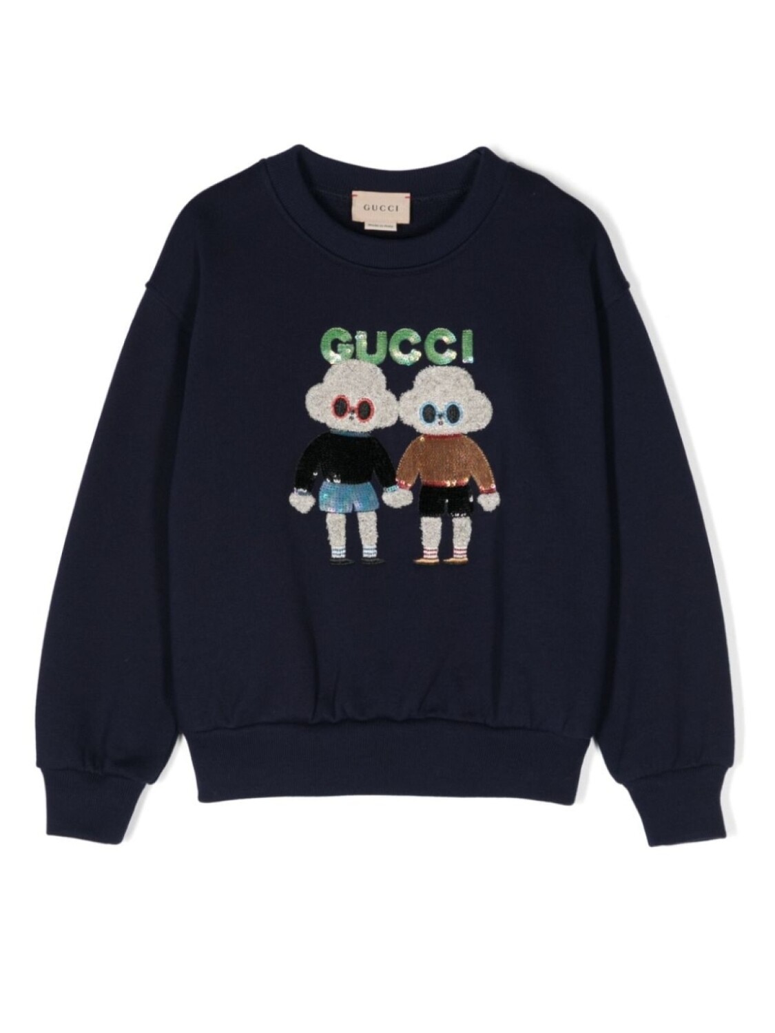 

Gucci Kids толстовка из коллаборации с Seungyoun Kim, синий