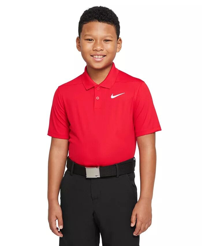 

Рубашка-поло для гольфа Big Boys Dri-FIT Victory Nike, мультиколор