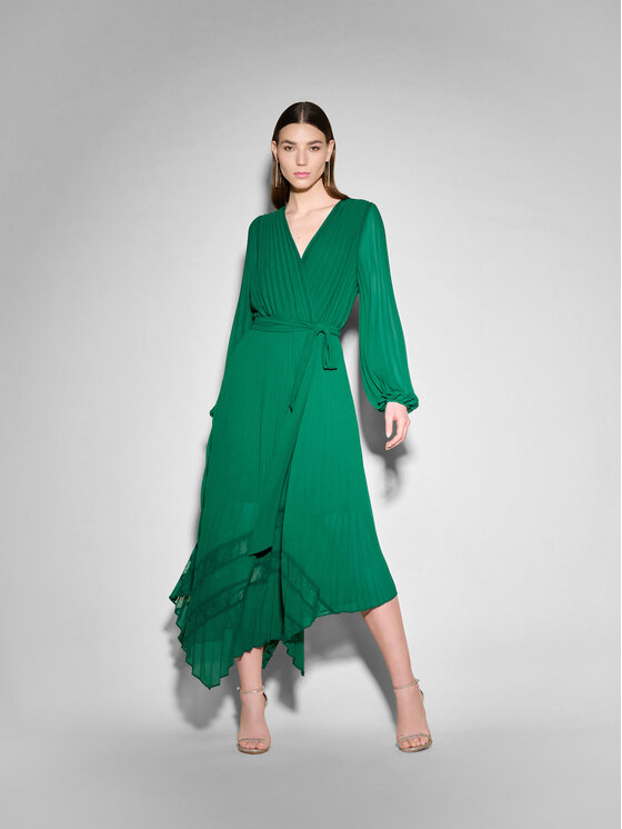 цена Коктейльное платье стандартного кроя Joseph Ribkoff, зеленый