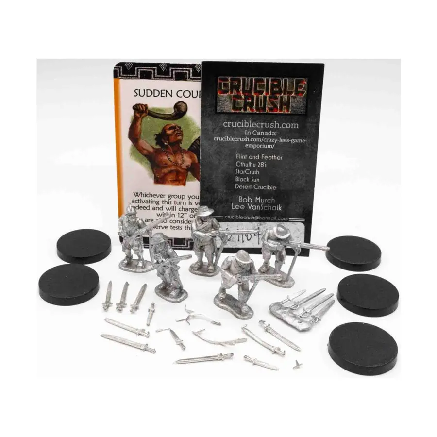 

Французские фитильные ружья, мужские, Flint & Feather Miniatures (28mm)