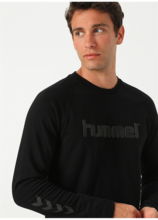 Черная мужская толстовка Hummel