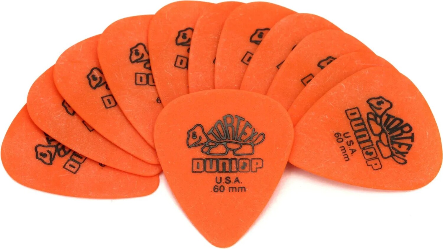 

Стандартные медиаторы Dunlop Tortex — 0,60 мм, оранжевые (12 шт.)